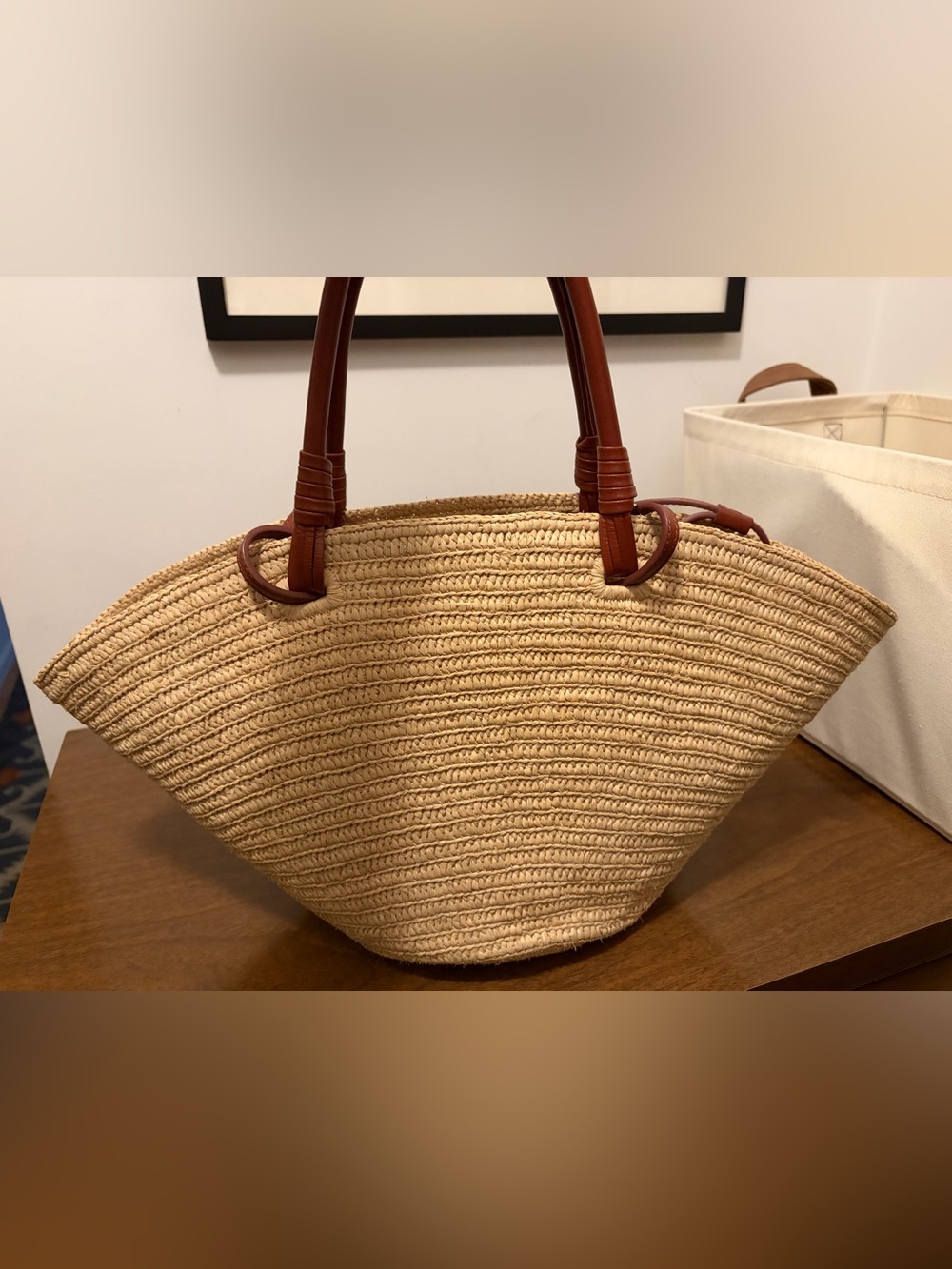 JUSTINE BASKET BAG - Picture 8 of 10